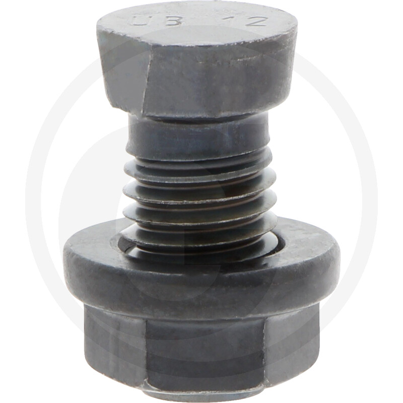 Polt+kraega mutter Kverneland M14x34 12,9 (19mm)